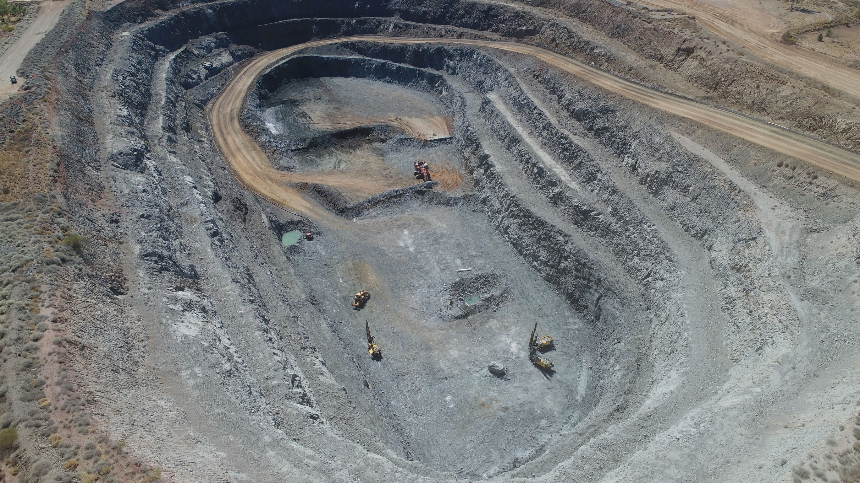 Mine - Aerial View